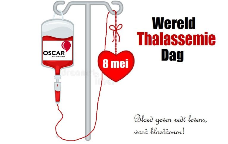 8 mei Wereld Thalassemie Dag