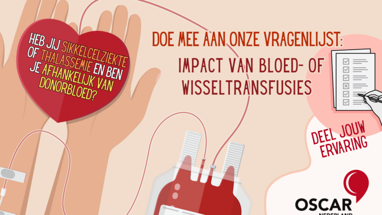 Deel jouw ervaring: Help ons de impact van bloedtransfusies beter begrijpen
