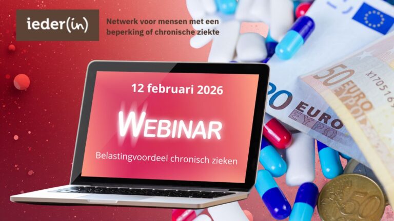 Webinar belastingvoordeel ivm ziekte of beperking